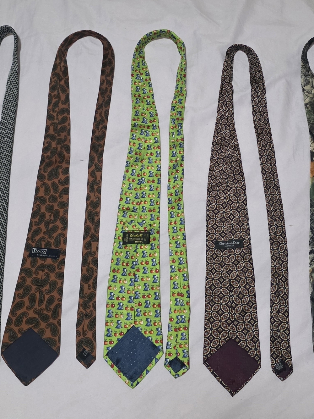 7pcs Elegant Silk Tie - Luxury Brand